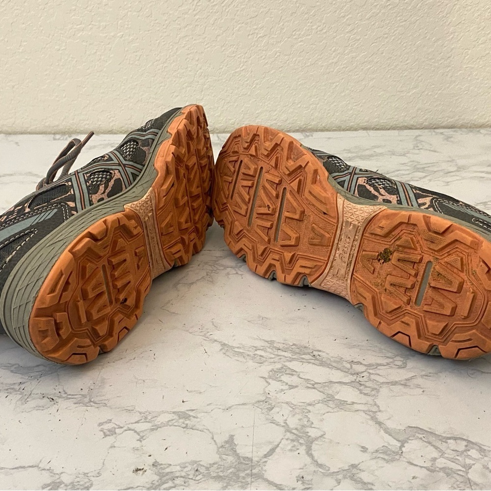 ASICS Gel-Venture 6 Running Shoes Cross Training T7G6N Women 8 Gray Pink Camo K1 - Picture 7 of 9